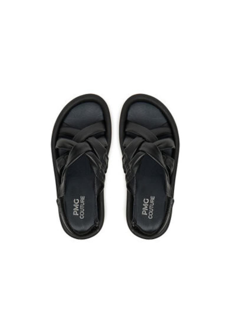 Sandale dama - 7939722 - Piele naturala - Negru