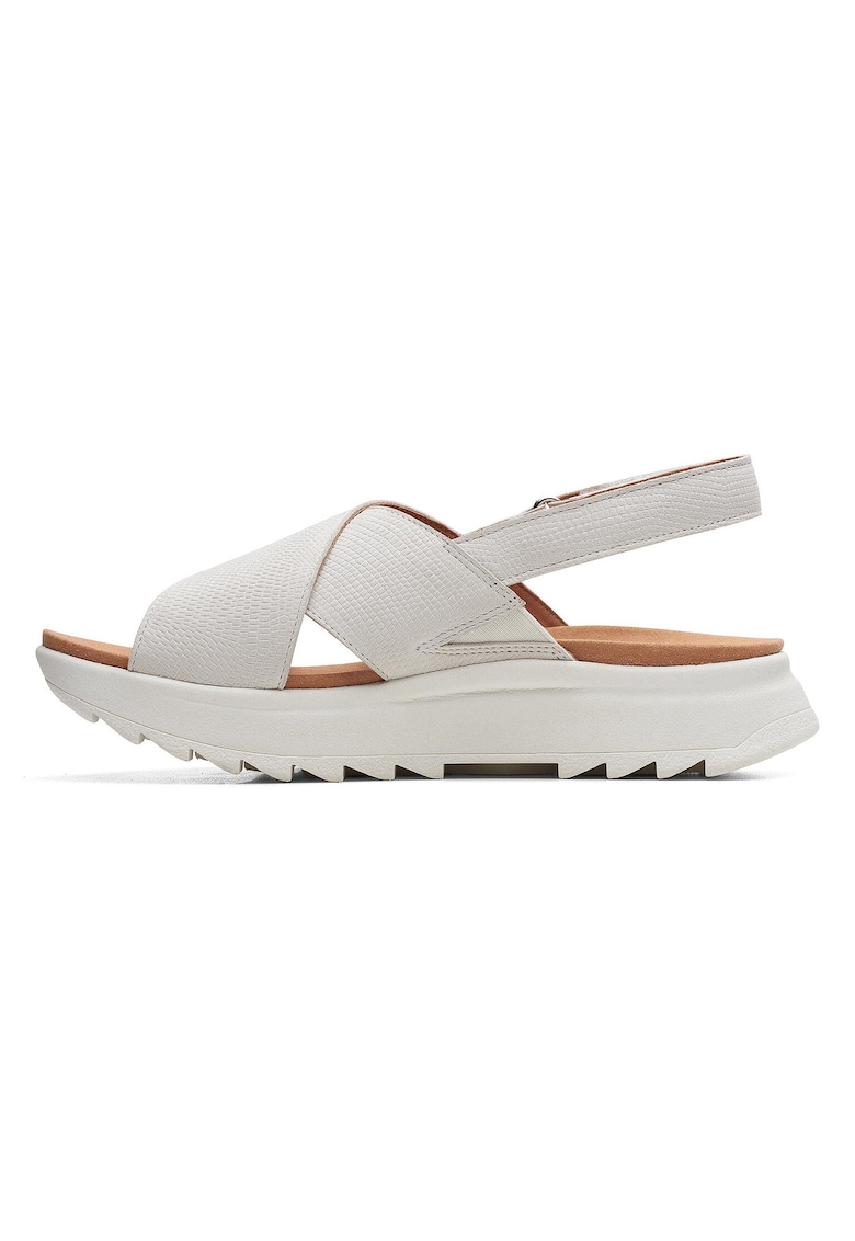 Sandale dama - 26171949 - Piele naturala - Bej