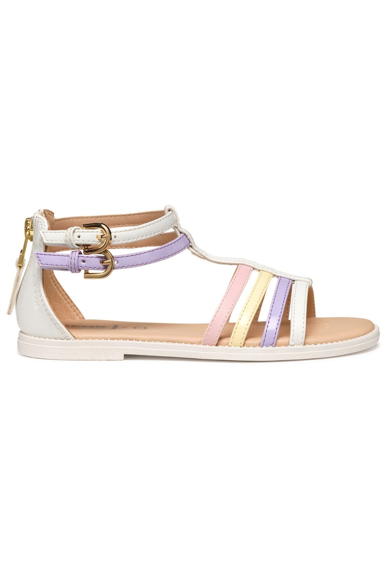 Sandale dama - J7235D-05402 - Piele ecologica - Multicolor