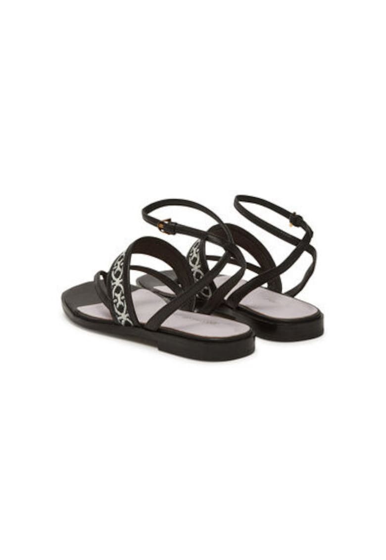 Sandale dama - QWS 40 01 01 847 - Piele naturala - Negru