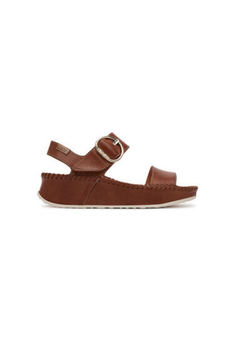 Sandale dama - W1C-0709 - Piele naturala - Maro