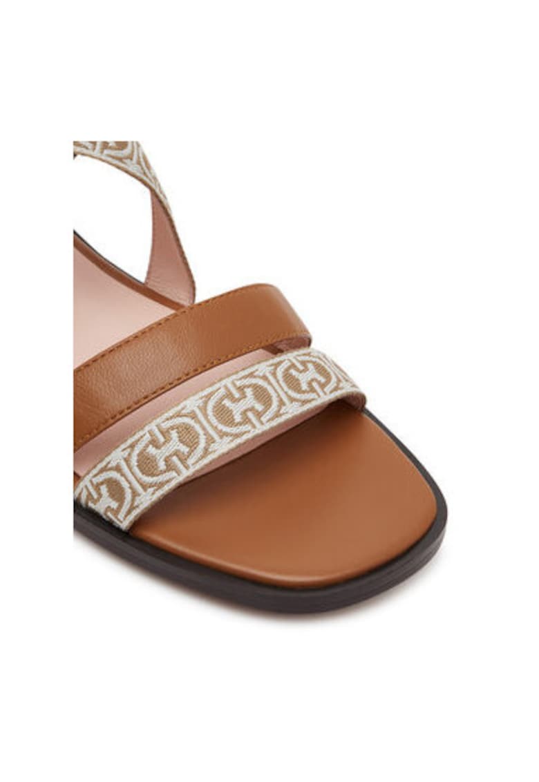 Sandale dama - SVR 18 03 01 447 - Textil - 39 EU - Bej/Maro - Maro/Bej