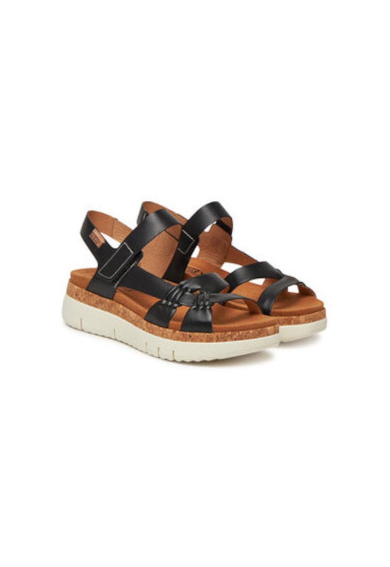 Sandale dama - W4N-0968 - Piele naturala - Negru