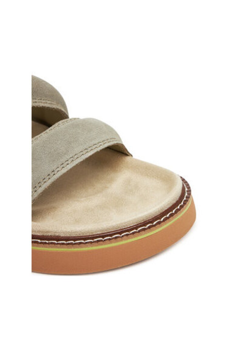 Sandale dama - 12412004 - Piele naturala - Kaki