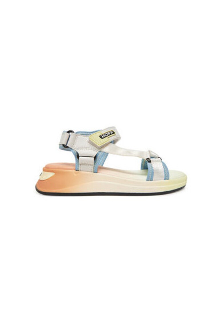 Sandale dama - 12508002 - Piele ecologica - Bej