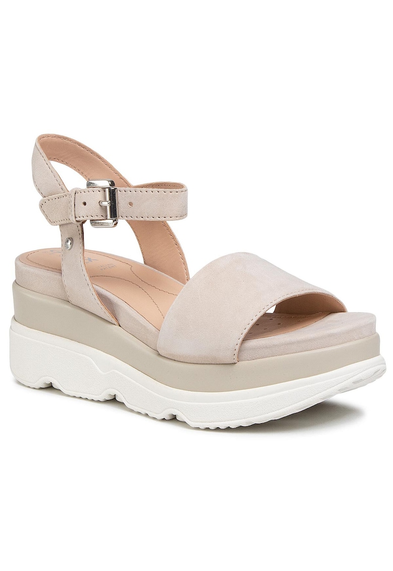 Sandale dama - D02HBC-00021 - Piele naturala - Bej