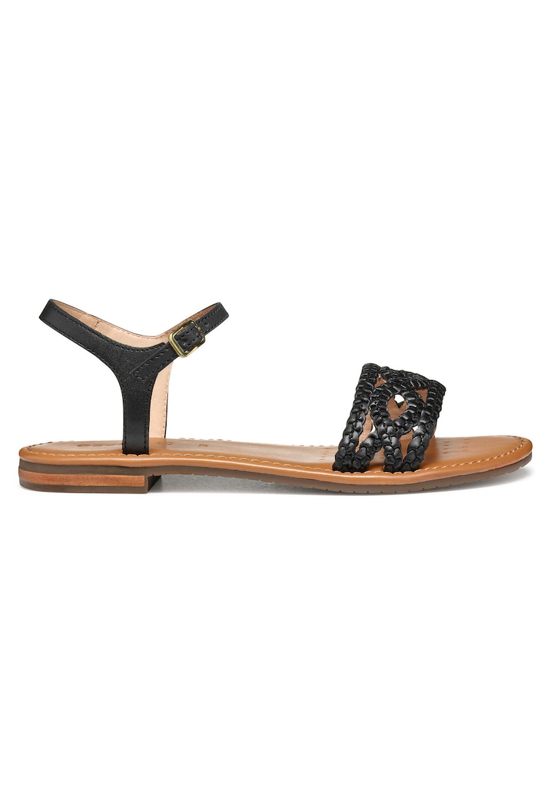 Sandale dama - D55LXA-00081 - Piele naturala - Negru