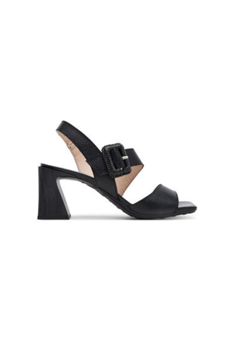 Sandale dama - HV253908 - Piele naturala - Negru