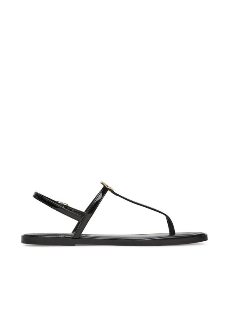Sandale dama - piele ecologica - negru -