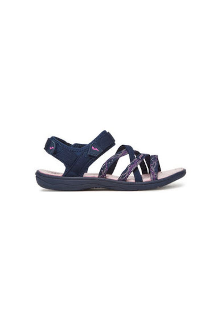Sandale dama - SMALLS2503V - Textil - Bleumarin
