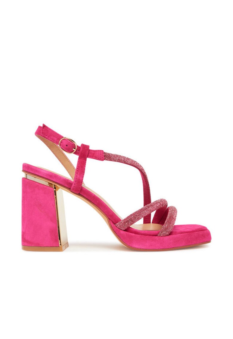 Sandale dama - V250790 - Textil - Roz