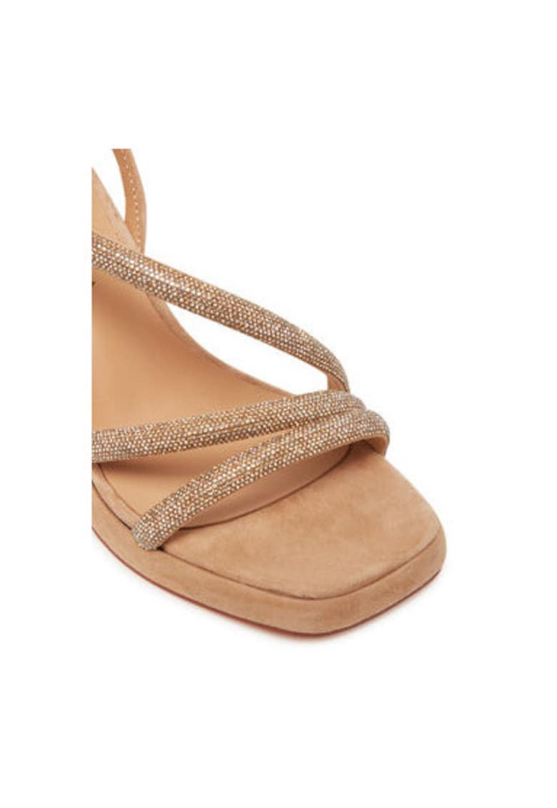 Sandale dama - V250790 -  Textil - Bej