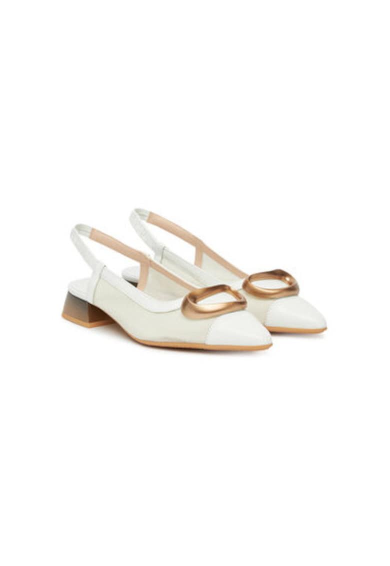 Sandale albe pentru femei Sandale albe pentru femei