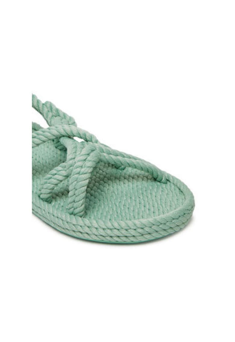 Sandale dama - BOR.0050.WRS - Textil - Verde