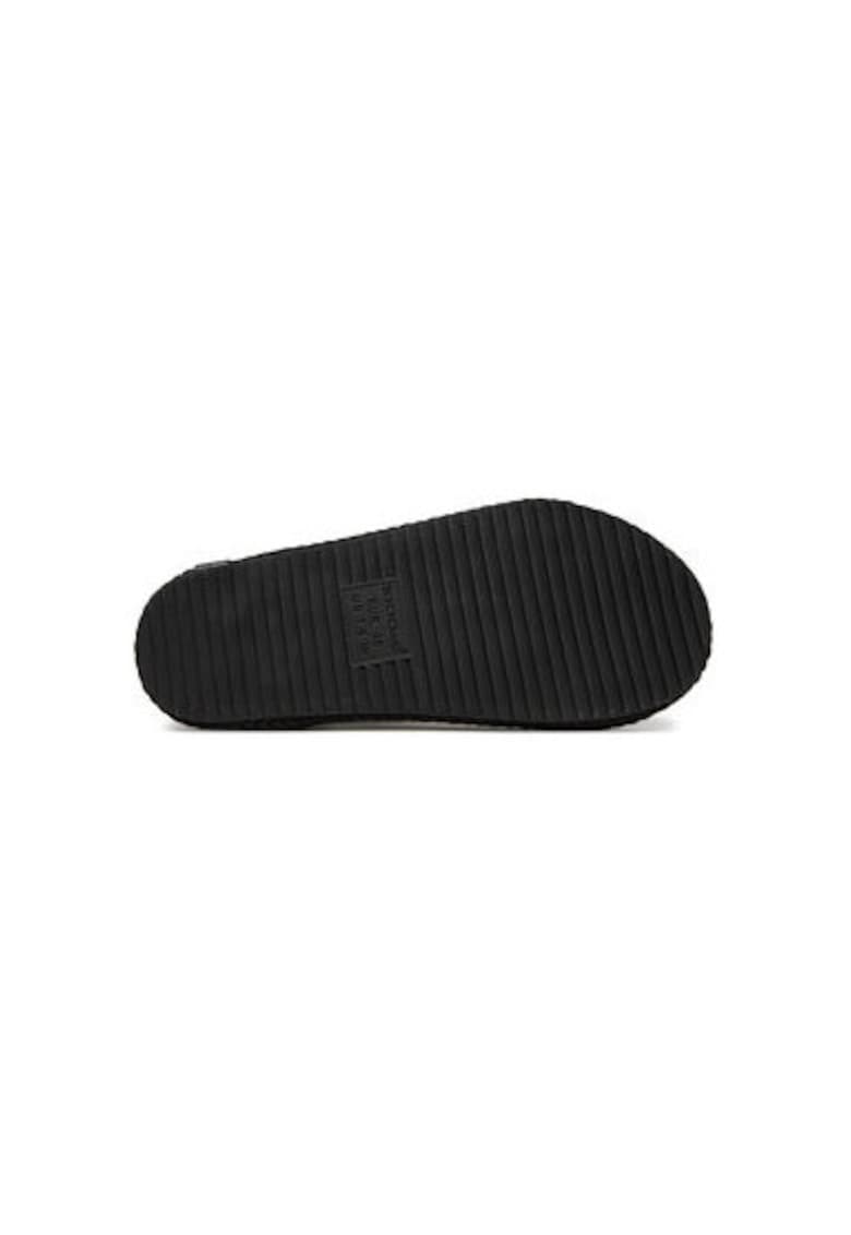 Sandale dama - MIA.20-ZEB - Piele naturala - 37 EU - Alb/Negru - Alb/Negru