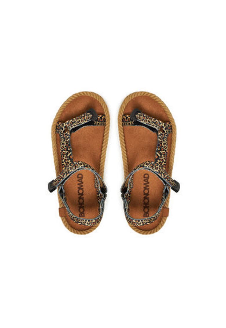 Sandale dama - MIA.12-LEO - Piele naturala - Maro