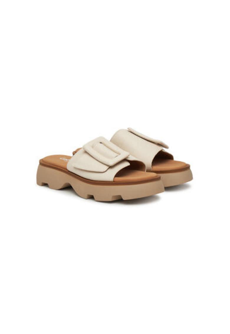 Slapi dama - 62.852.52 - Piele naturala - Bej