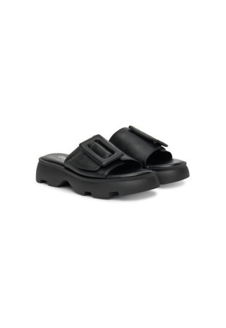 Slapi dama - 62.852.57 - Piele naturala - Negru