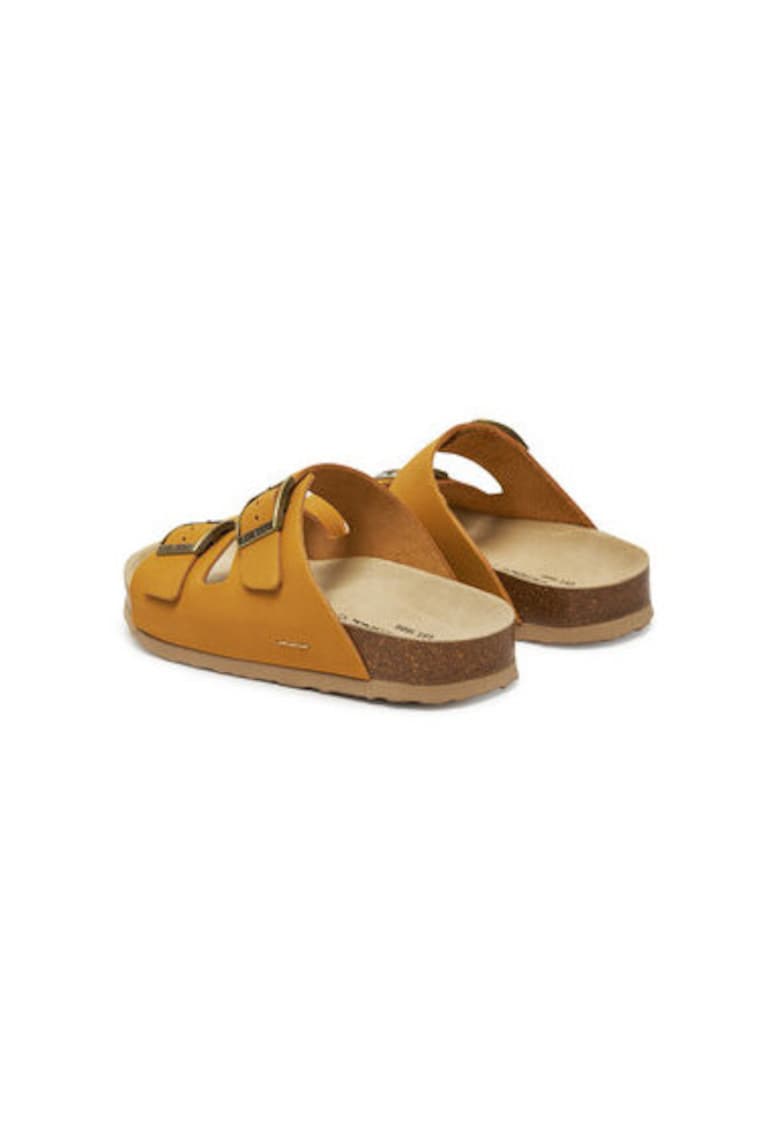 Slapi dama - 64301 - Piele naturala - Galben