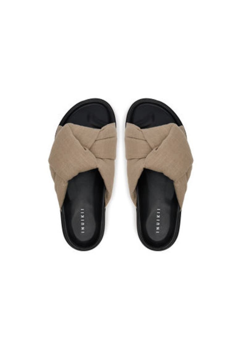 Slapi dama - 70104 -  Textil - Bej