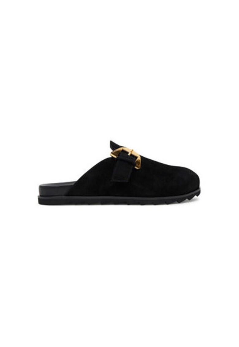 Slapi dama - SOH 17 01 01 001 - Piele naturala - Negru