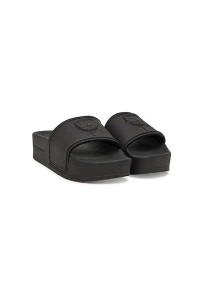 Slapi dama - KL80819M - Sintetic - 41 EU - Negru