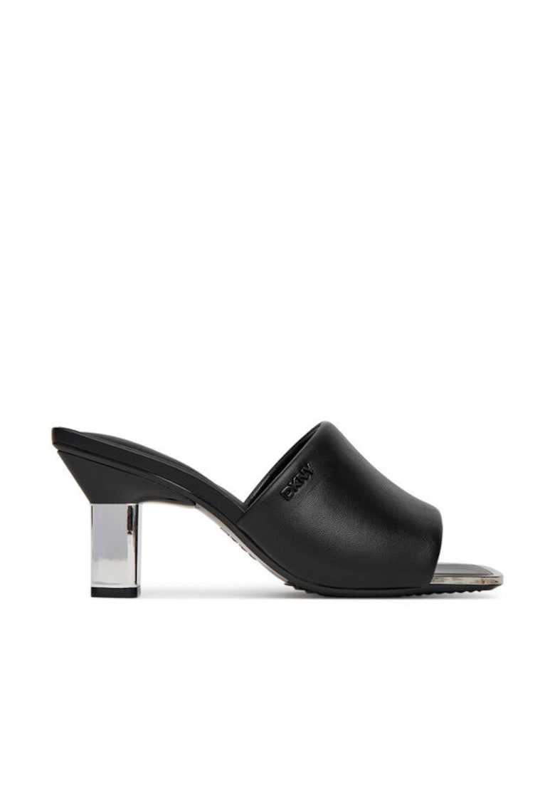 Slapi dama - K1599369 - Piele naturala - Negru