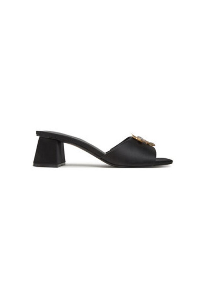 Slapi dama - 13953022 - Piele ecologica - Negru
