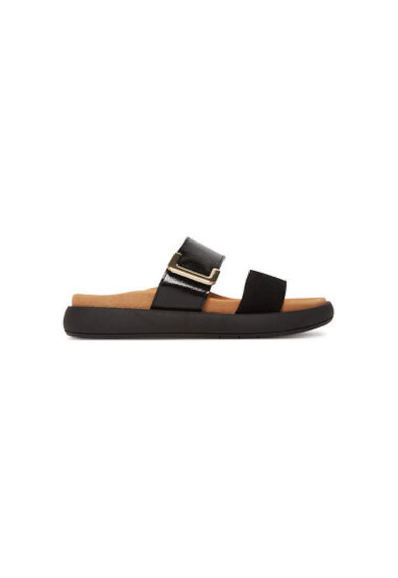 Slapi dama - 63.755.17 - Piele naturala - Negru