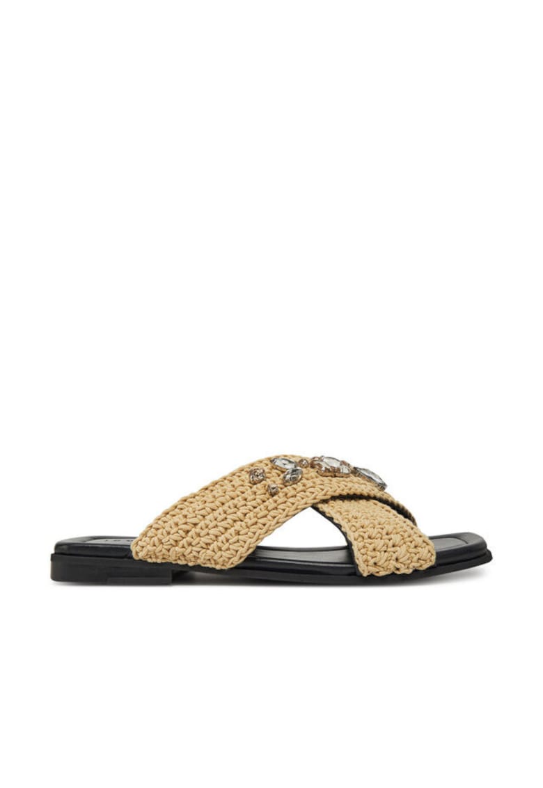 Slapi dama - 70104 369/705 - Textil - Bej