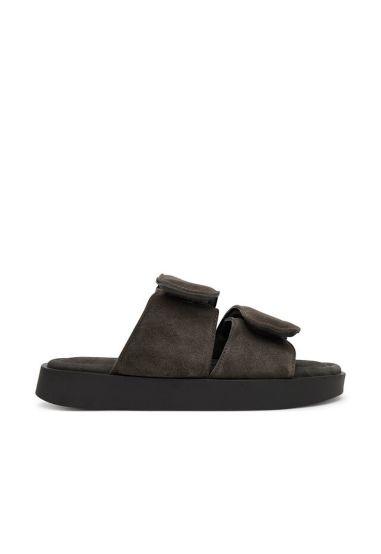 Slapi dama - 70104 128/708 - Piele naturala - Gri