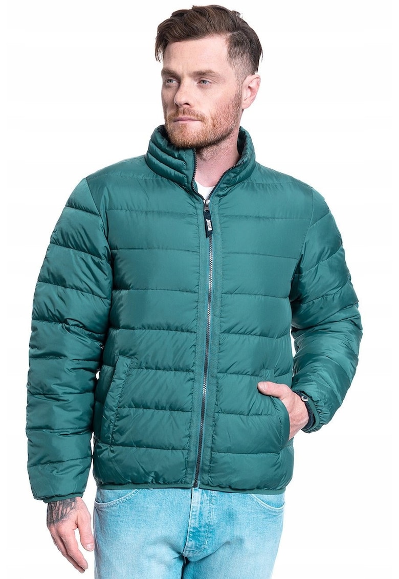 Jacheta De Iarna - Daniel Light Padded - 2XL INTL - Verde - Material 100% Poliester - Croi Regular Fit - Inchidere Fermoar - Numar De Buzunare 2