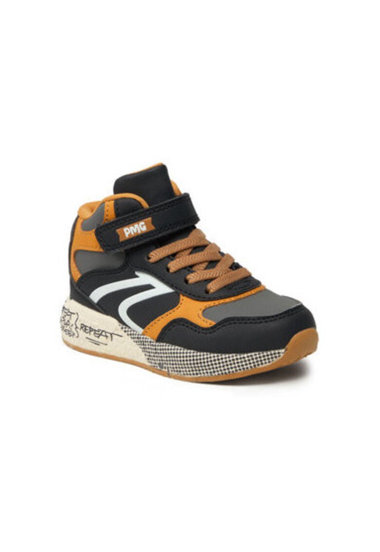 Pantofi sport barbati - PME 49555 - Piele ecologica - Negru