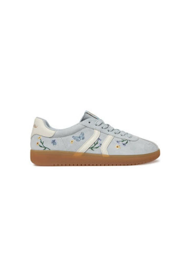 Pantofi sport dama - 13964573 - Piele naturala - Albastru