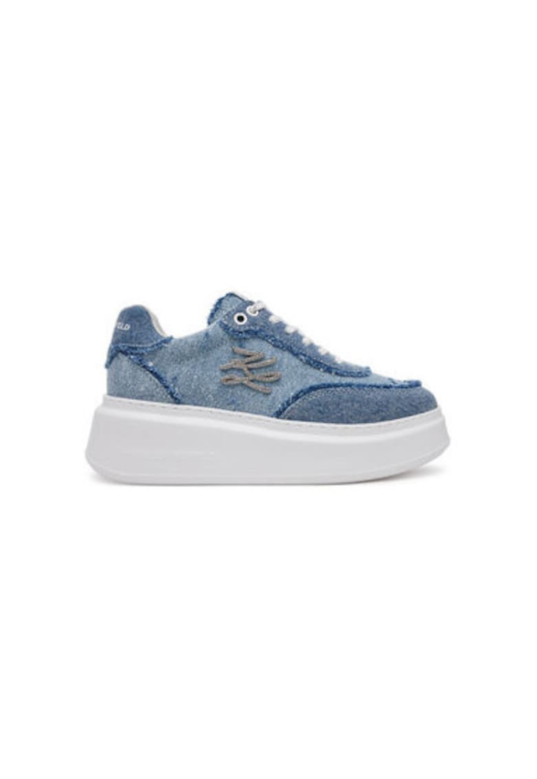 Pantofi sport dama - KL63523D - Textil - Albastru