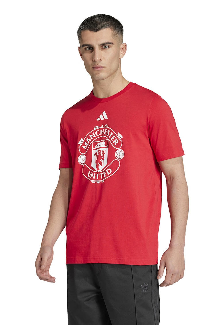 Tricou cu decolteu la baza gatului pentru fotbal Manchester United