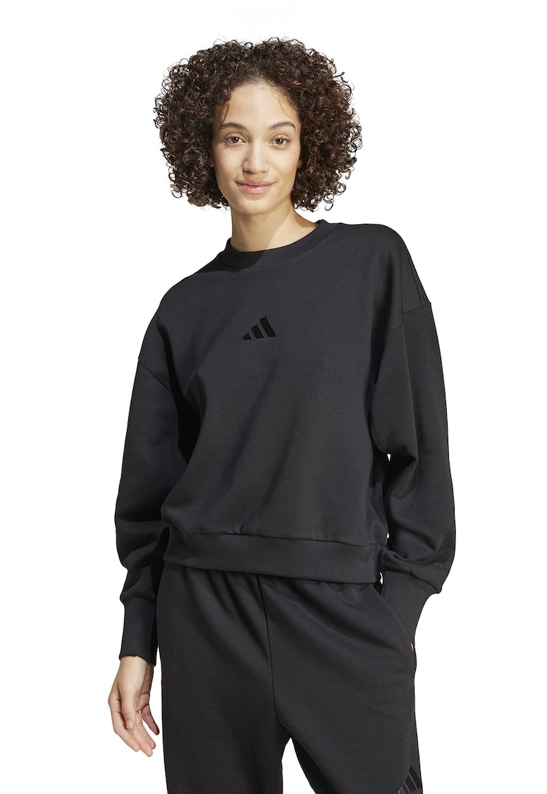 Bluza de trening din amestec de bumbac cu logo