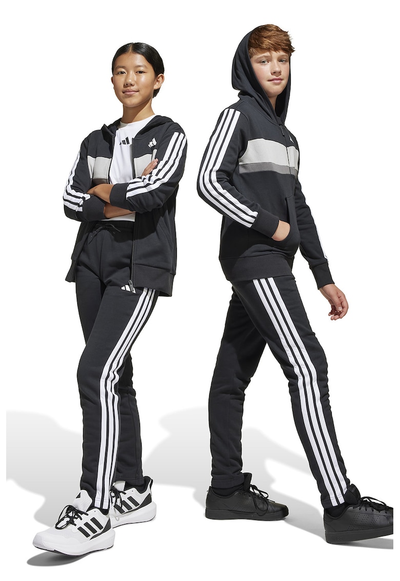 Trening din amestec de bumbac cu model logo