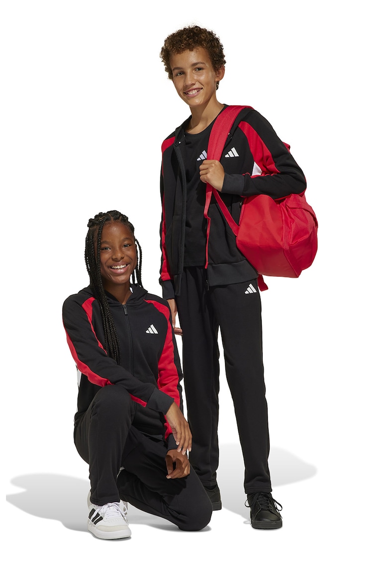 Trening cu logo - Rosu/Alb/Negru stins