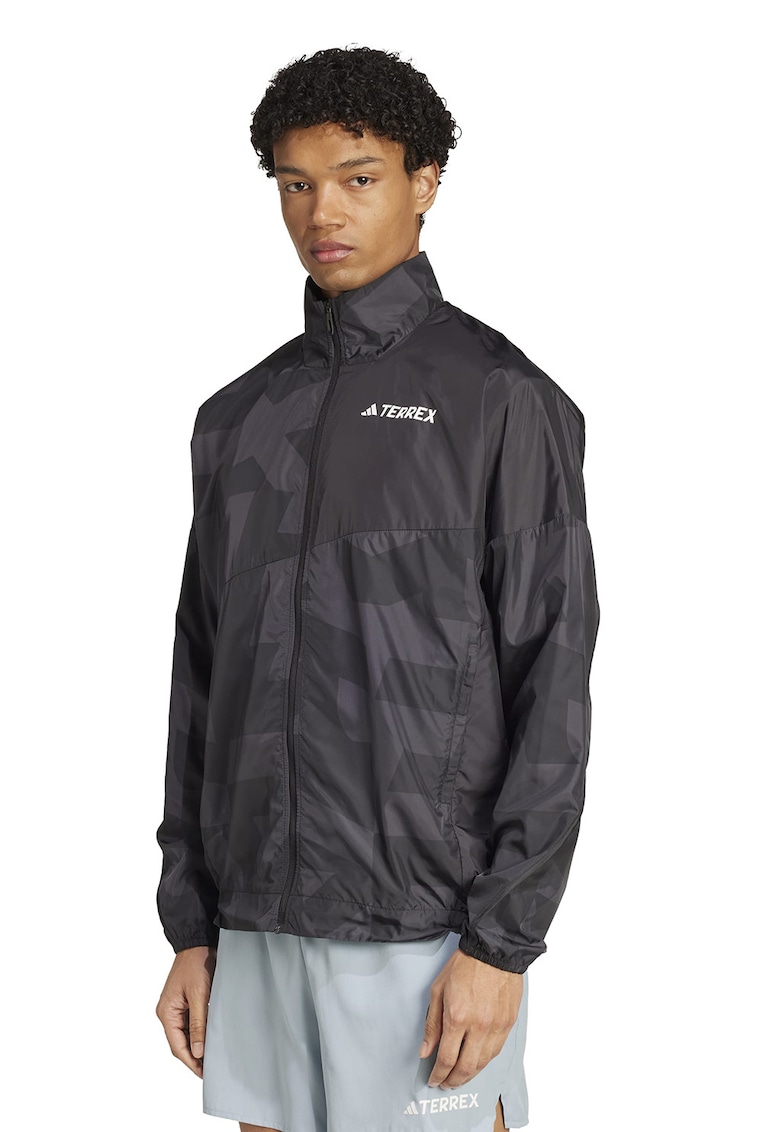 Jacheta cu fermoar - pentru alergare pe teren accidentat