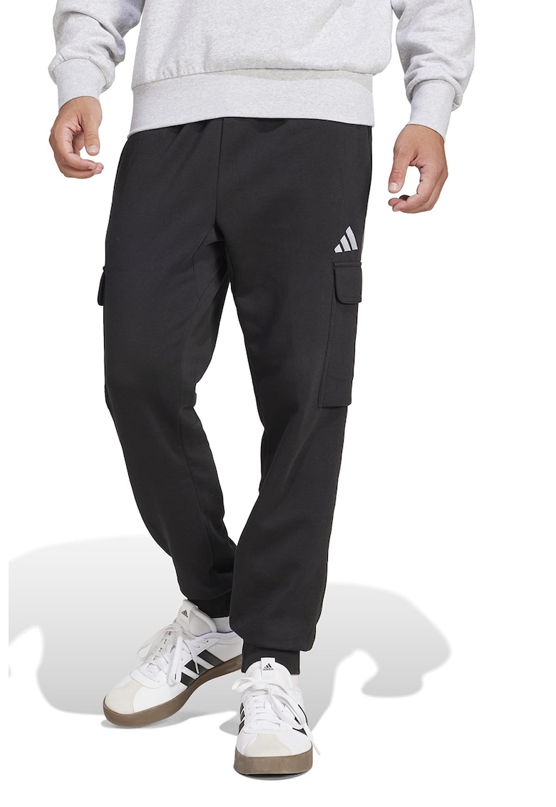 Pantaloni de trening cargo cu snur FeelCozy