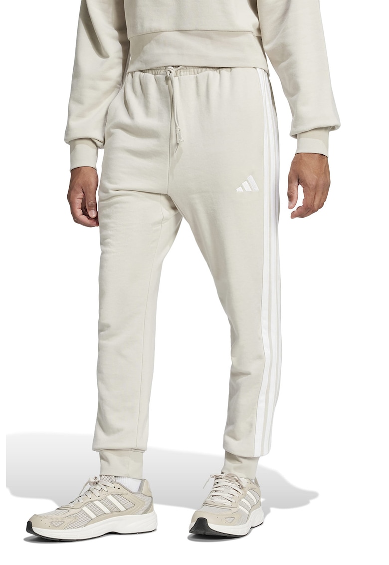 Pantaloni de trening cu logo si snur