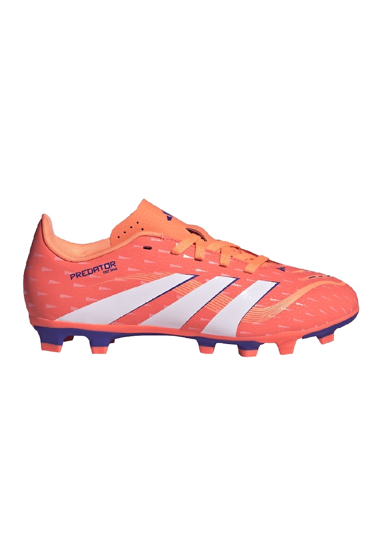 Pantofi cu crampoane - pentru fotbal Predator Club - Alb/Portocaliu