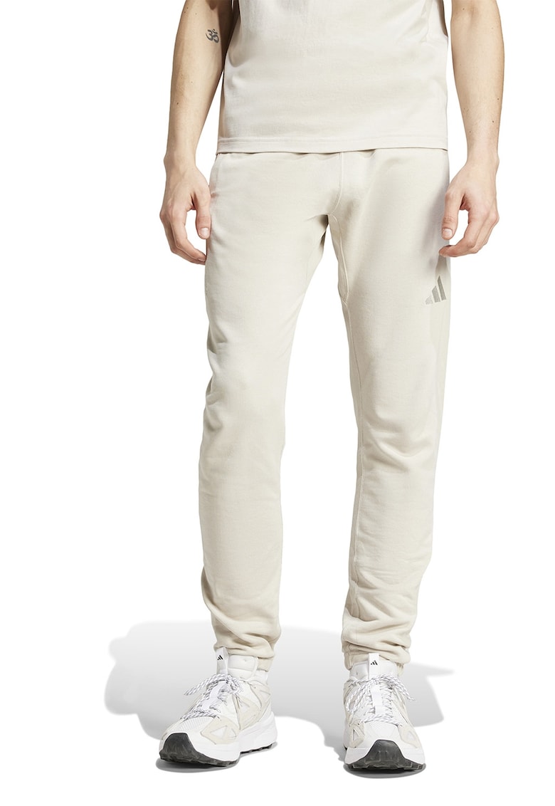 Pantaloni de trening din bumbac cu snur in talie