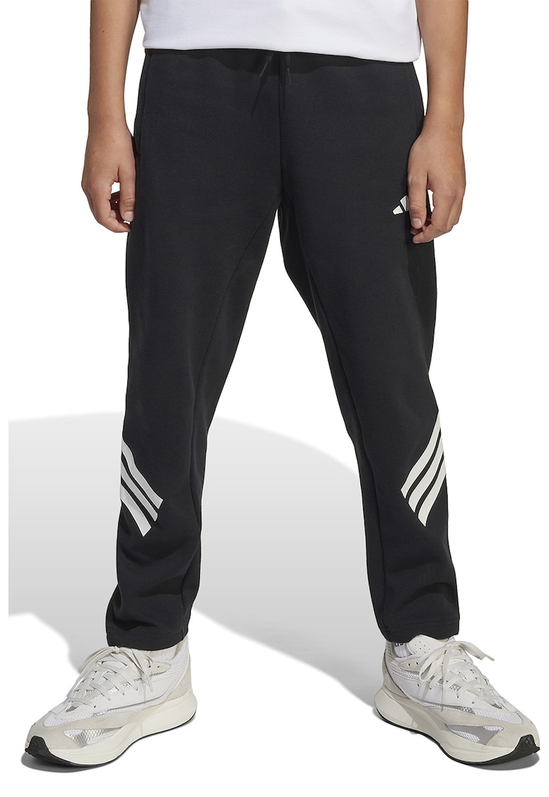 Pantaloni de trening cu snur si buzunare laterale