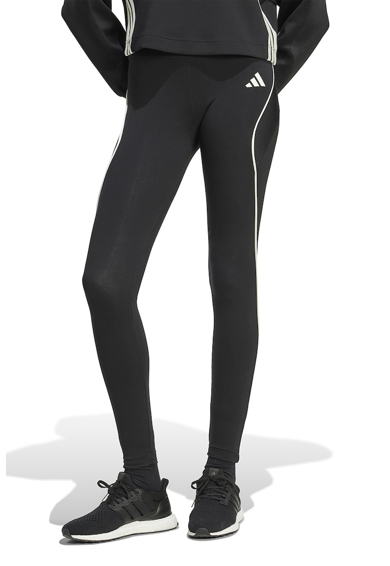 Colanti lungi Stadium - Negru/Alb murdar