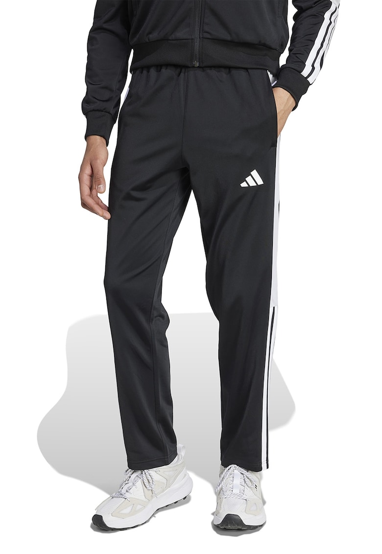 Pantaloni de trening cu slituri cu capse pe glezna