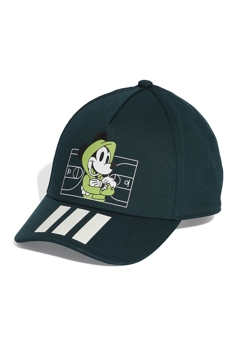 Sapca baseball ajustabila - Verde englez/Alb murdar