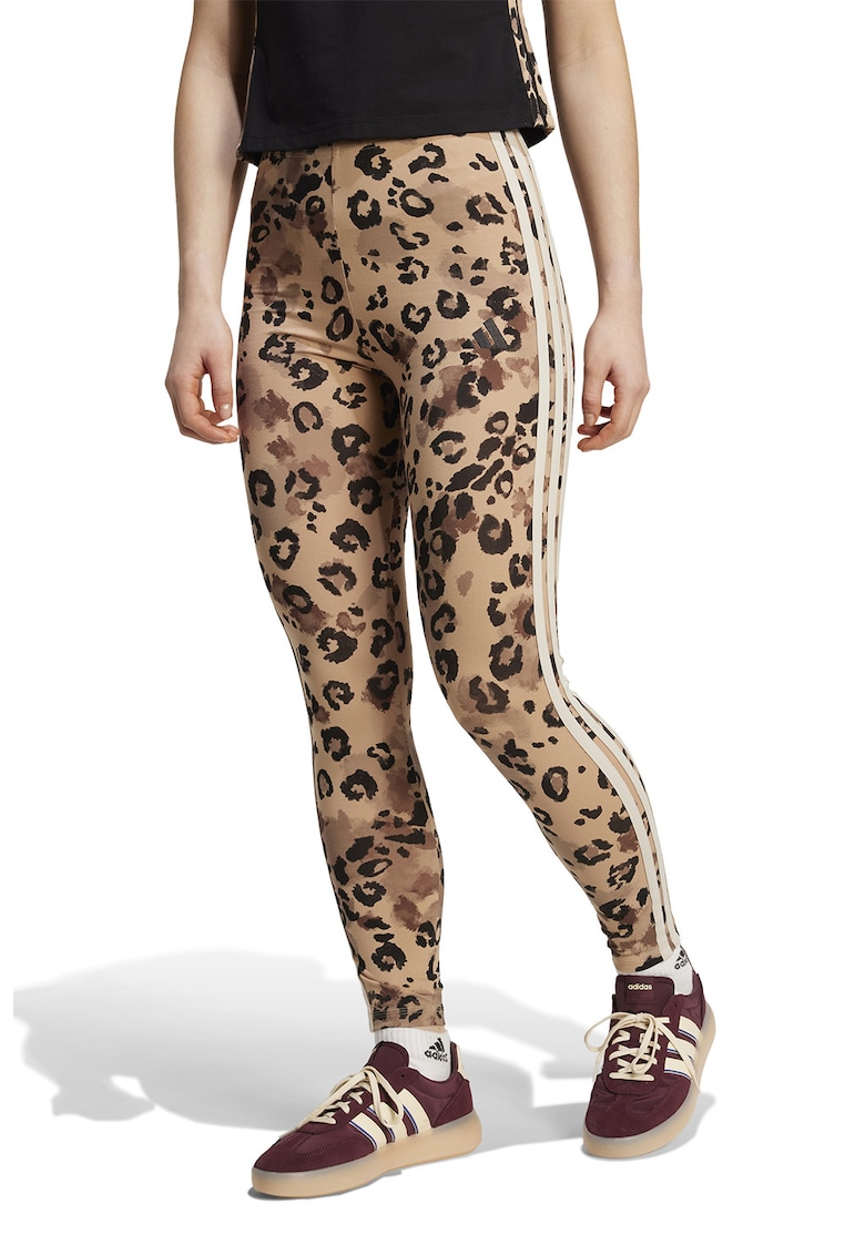 Colanti din amestec de bumbac cu detaliu logo