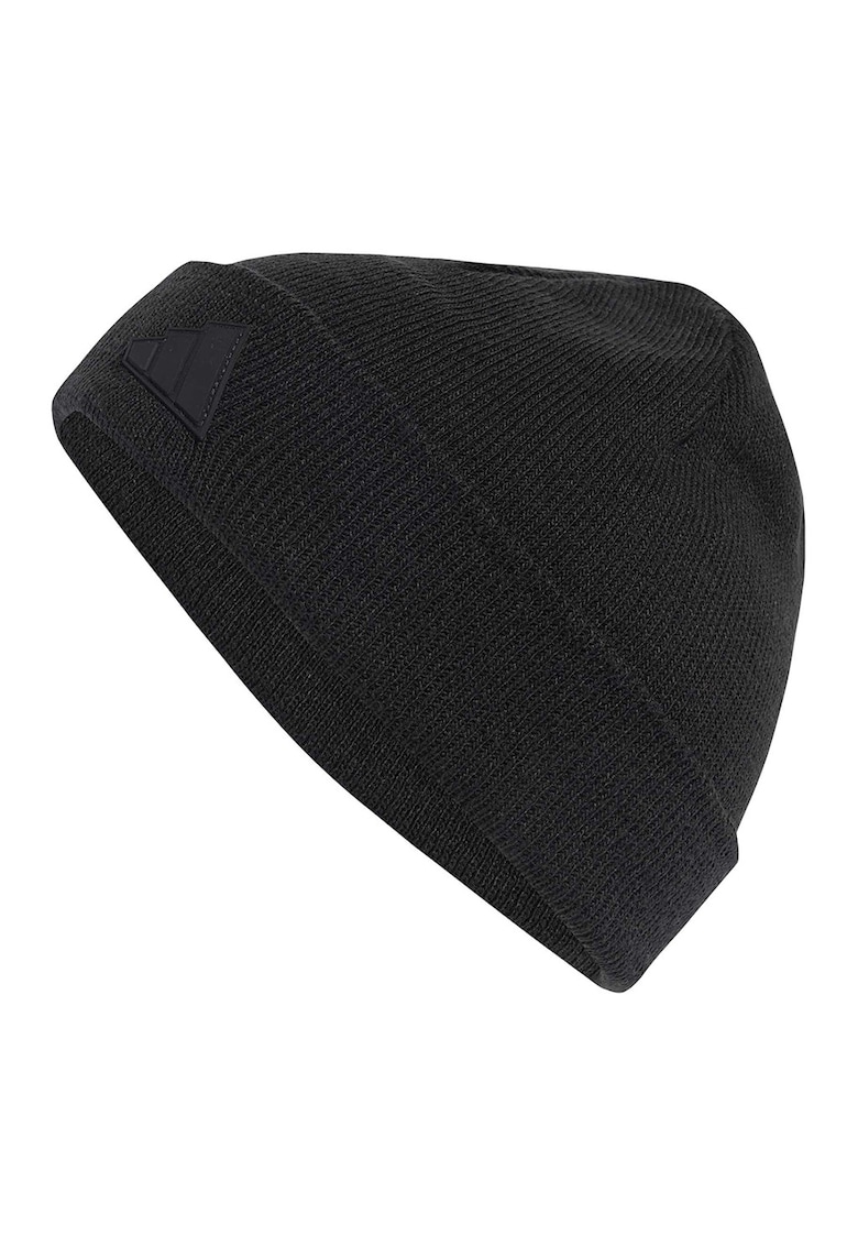 Caciula tricotata cu detaliu logo